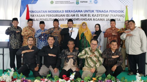Pesantren sebagai Agen Moderasi, BLA Jakarta dan YAPINK Perkuat Moderasi Beragama bagi Tenaga Pendidik